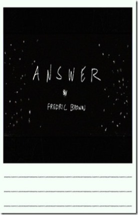 Answer cover